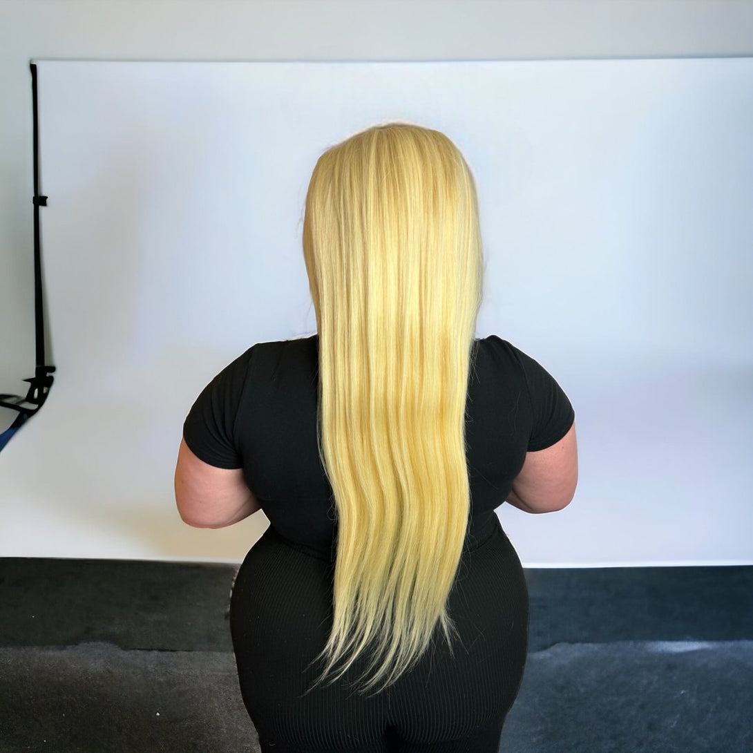 613 Blonde Human Hair Wig