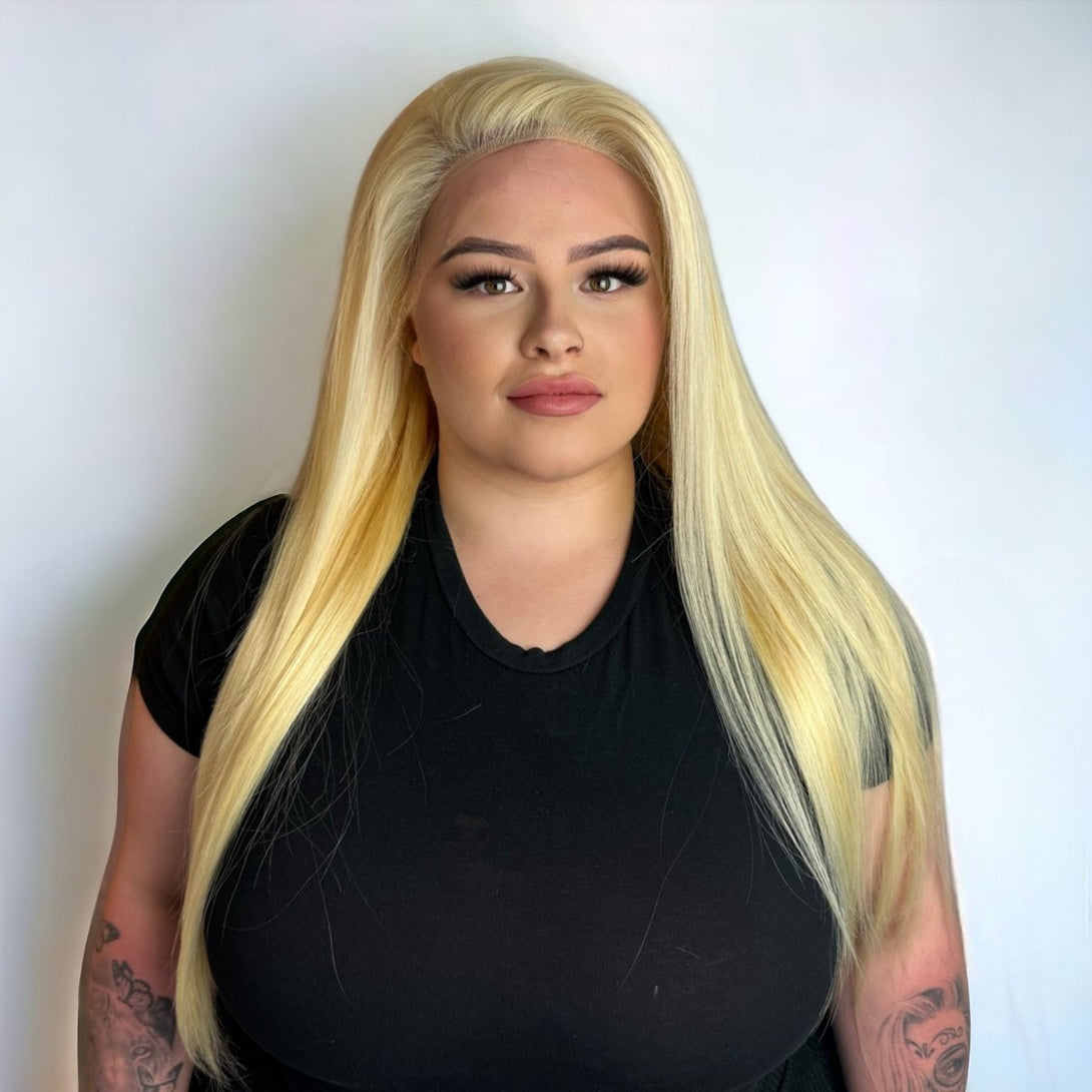 613 Blonde Human Hair Wig