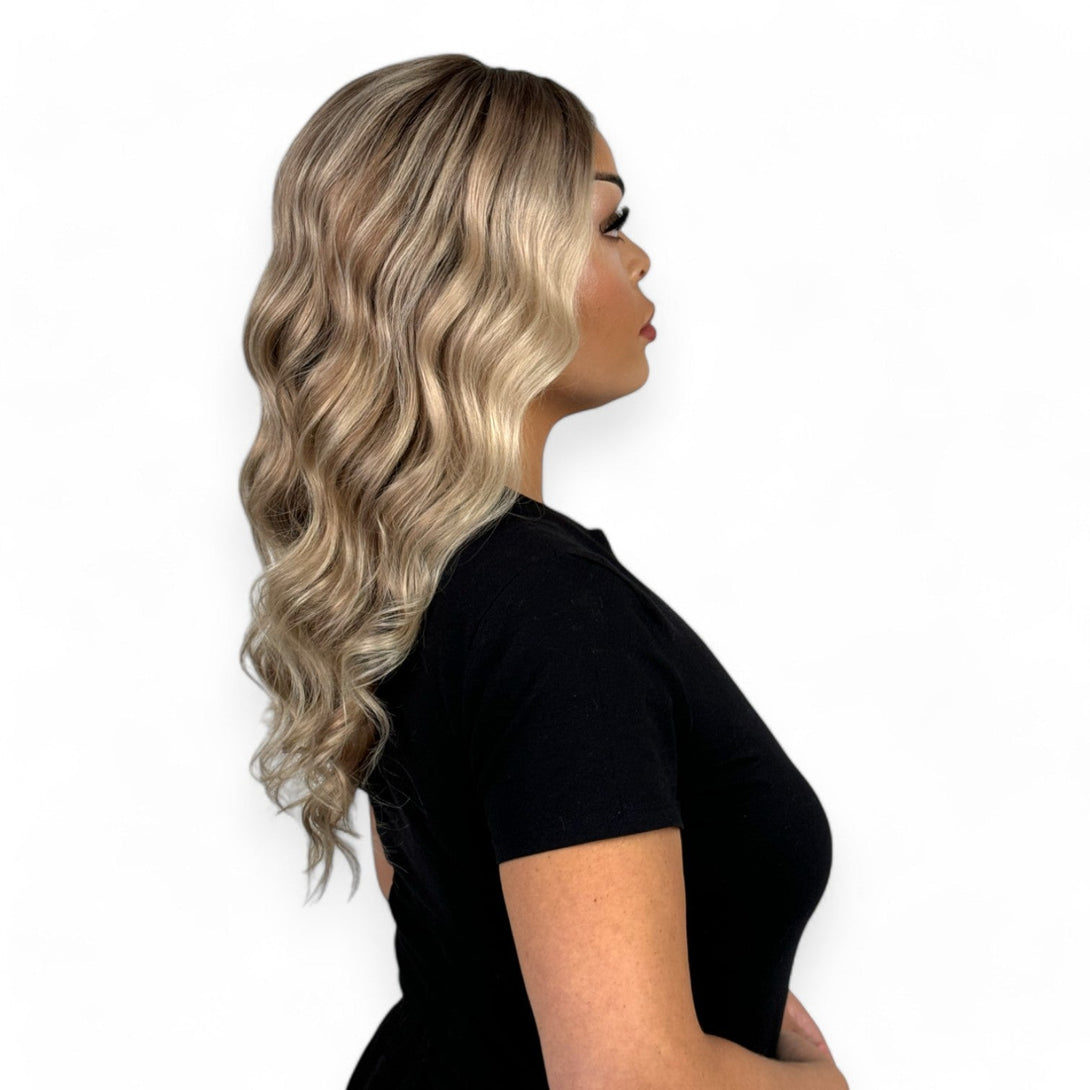 Chloe | Bronde Balayage 22” Human Hair Wig