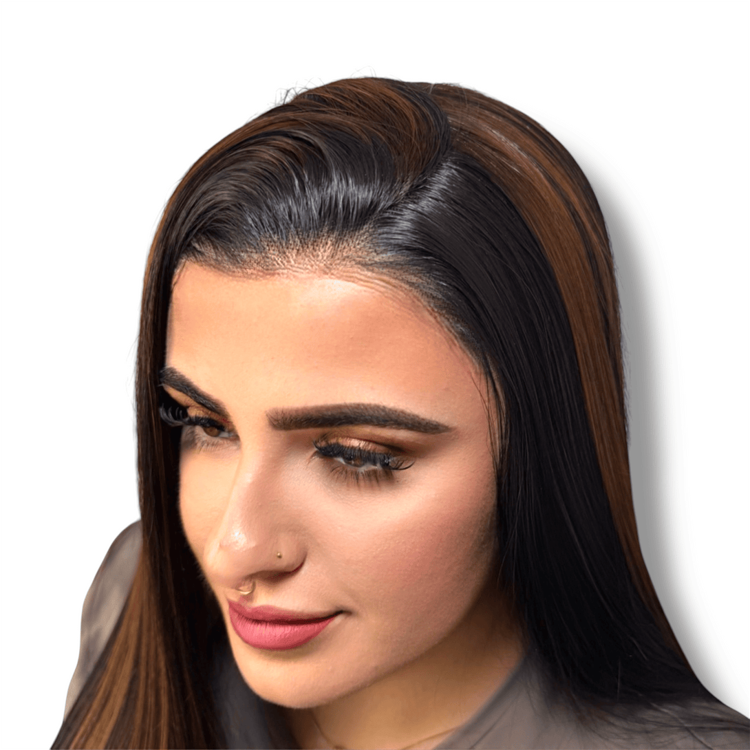 Espresso Brown | Brown 24” Synthetic Lace Front Wig