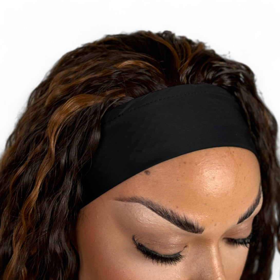 Miss Destiny | 24” Espresso Brown Synthetic Headband Wig