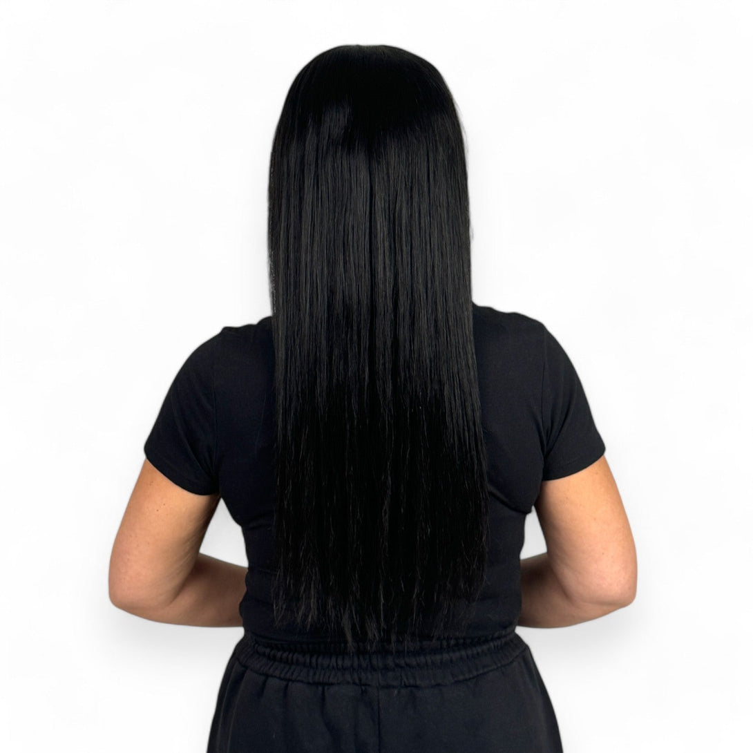 Naomi | Dark Brown/Black 22" - 26" Human Hair Wig